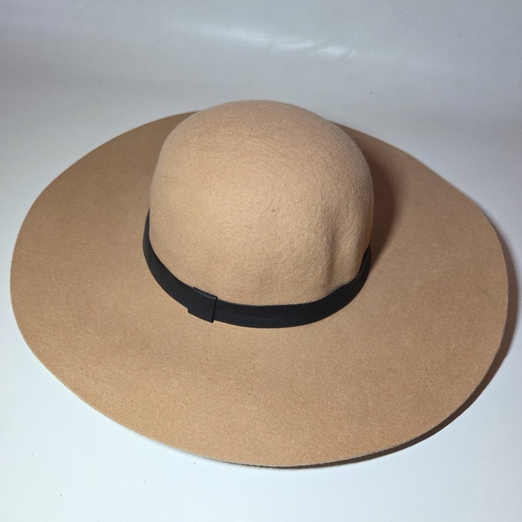 Wallaroo Aspen Wool Fedora Boho Classic Neutral Minimalist Indie Women's Hat. - Picture 4 of 7